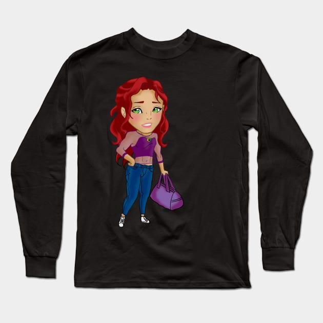 Viola Octavia Magee Long Sleeve T-Shirt by Storms Publishing